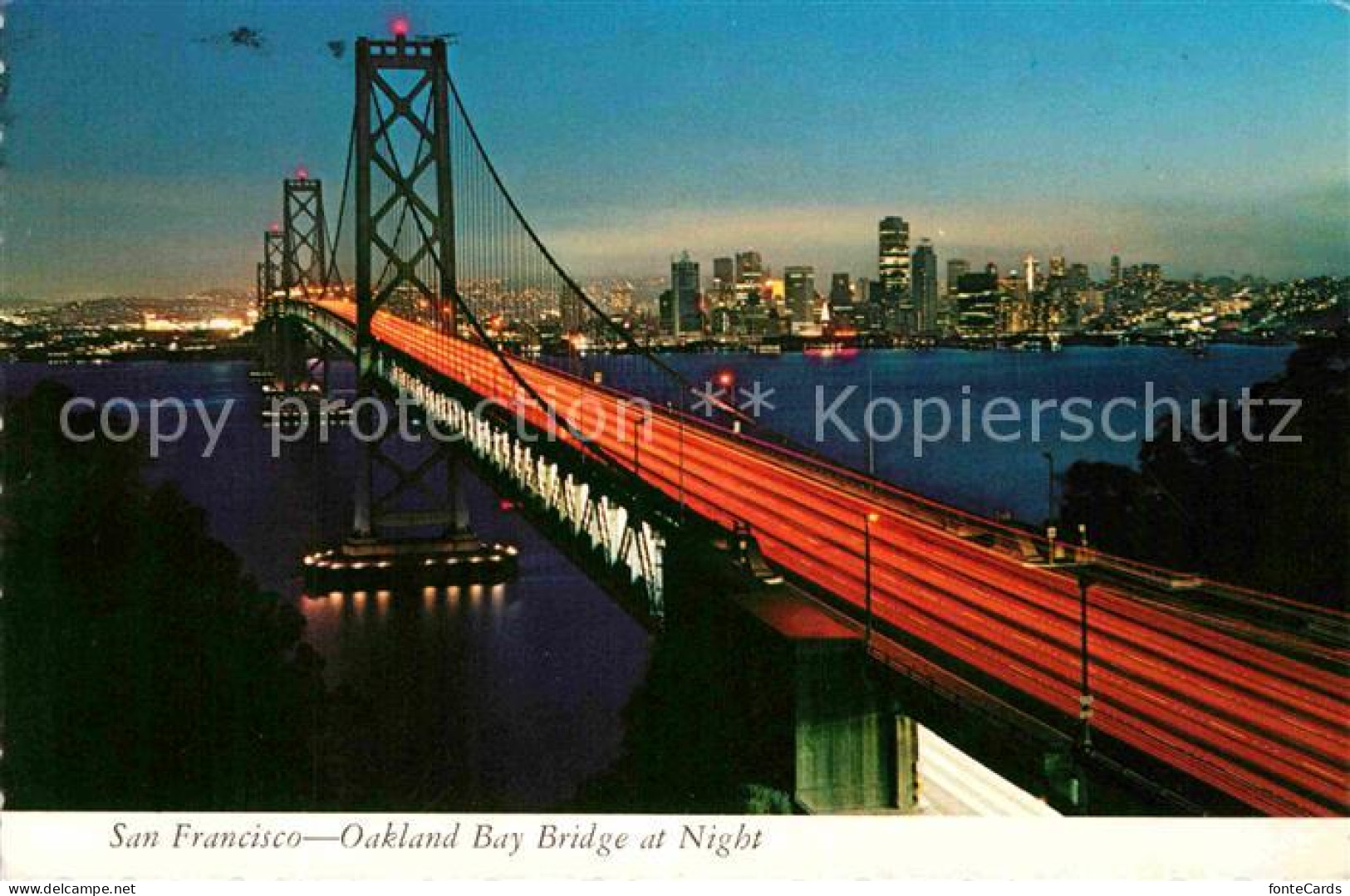 72770977 San_Francisco_California Oakland Bay Bridge  - Other & Unclassified