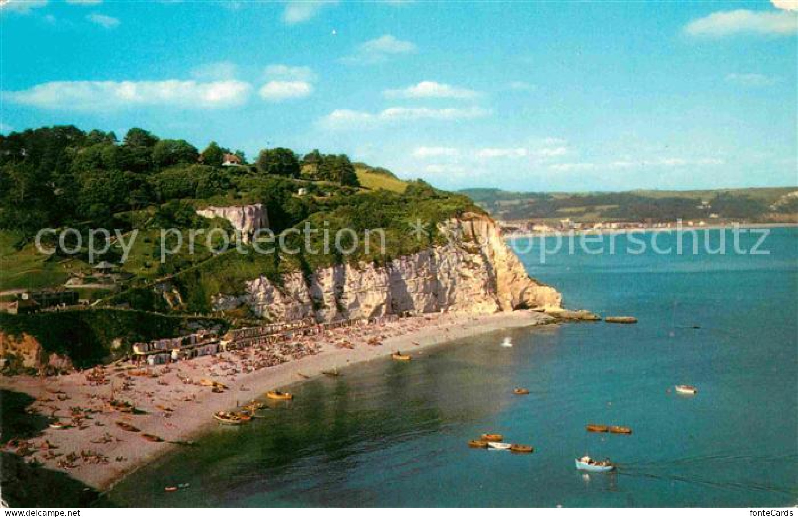 72769797 Beer Devon The Bay Aerial View Beer Devon - Sonstige & Ohne Zuordnung