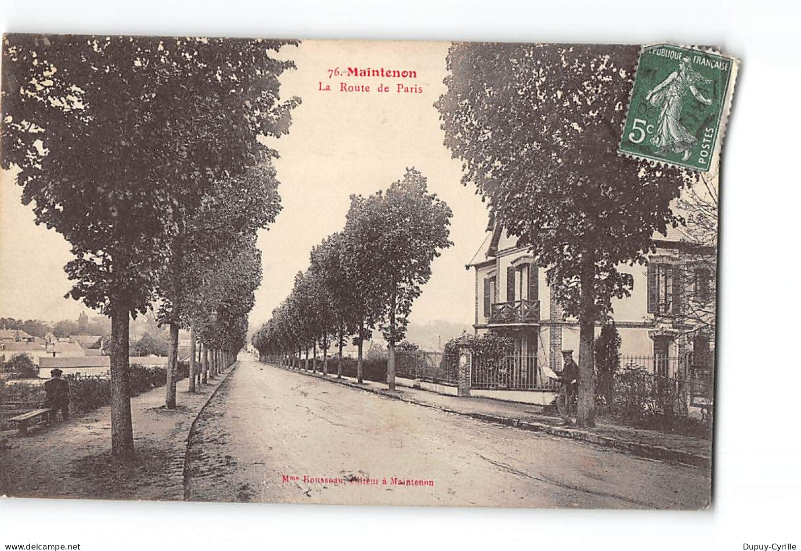 MAINTENON - La Route De Paris - Très Bon état - Maintenon