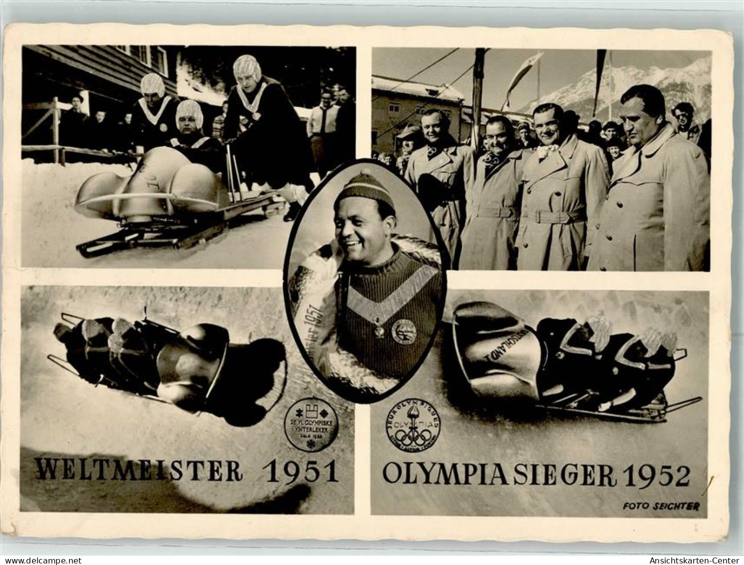 13270308 - Weltmeister + Olympiade Winterspiele 1952 - Winter Sports