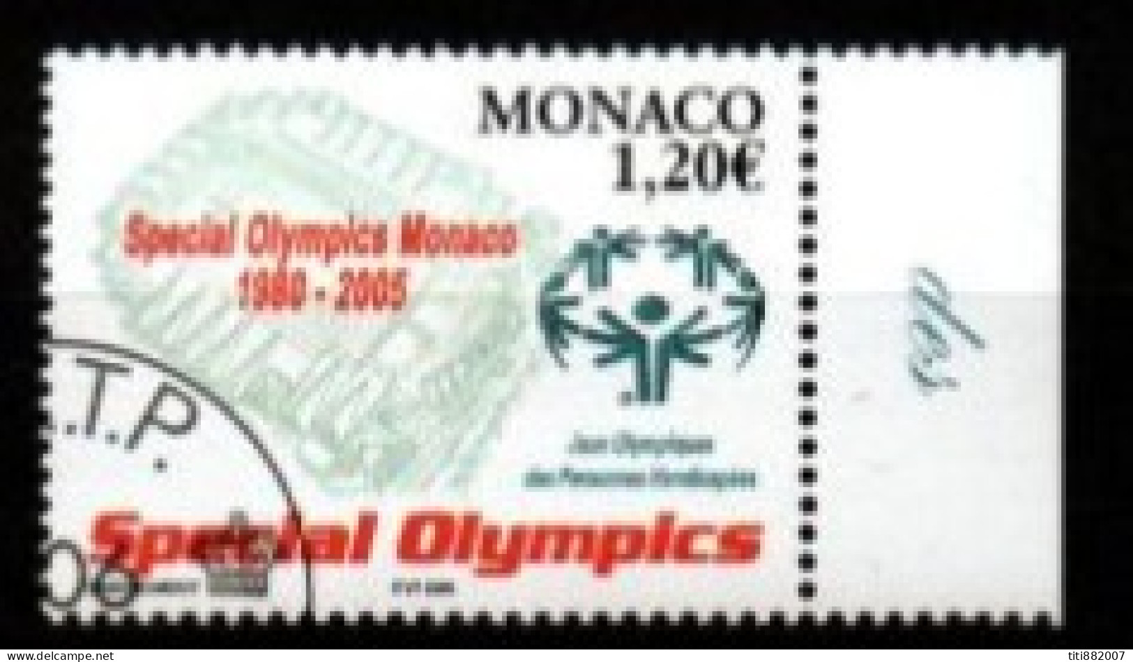 MONACO   -   2005 .  Y&T N° 2493 Oblitéré.    Spécial Olympics - Used Stamps