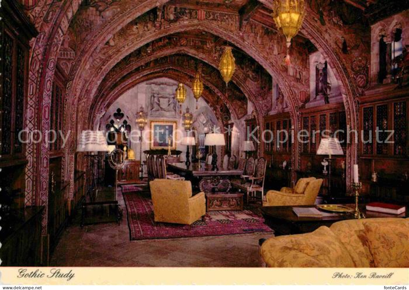 72767551 San_Simeon Hearst San Simeon State Historical Monument Gothic Study - Altri & Non Classificati