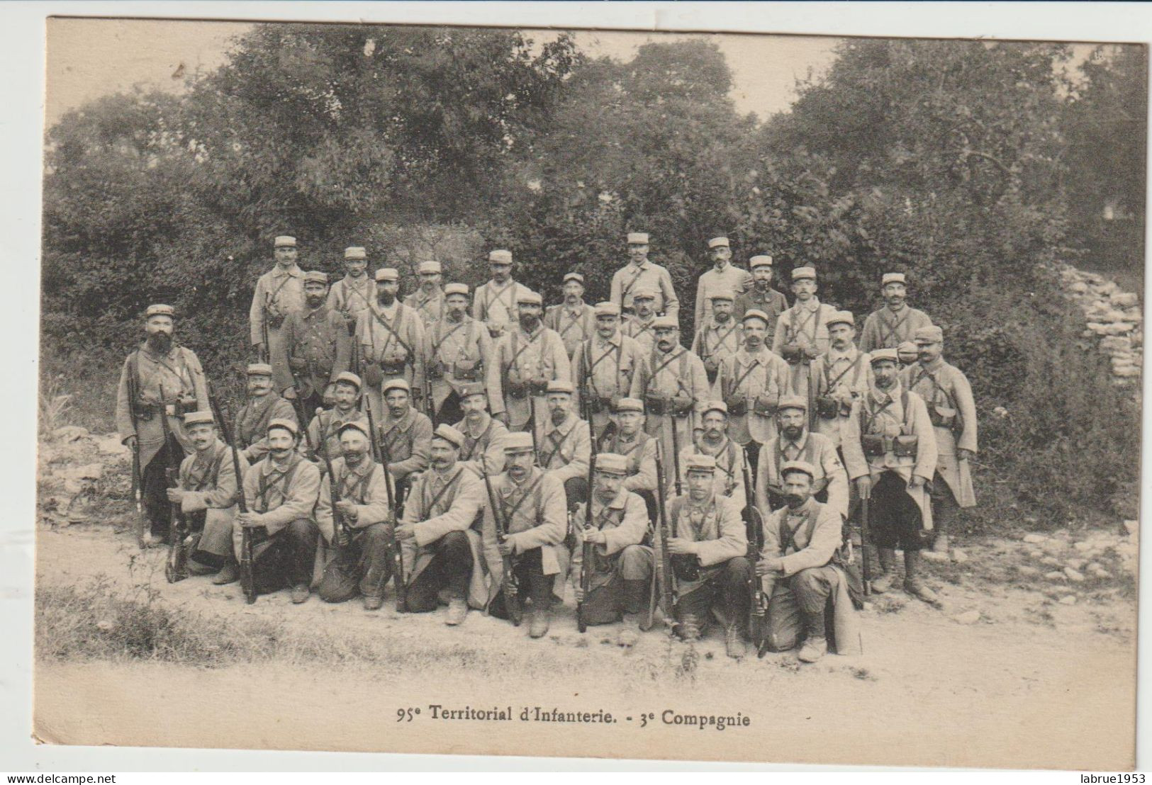 95è Térritorial D'Infanterie -3è Compagnie   -- (G.2667) - Oorlog 1914-18