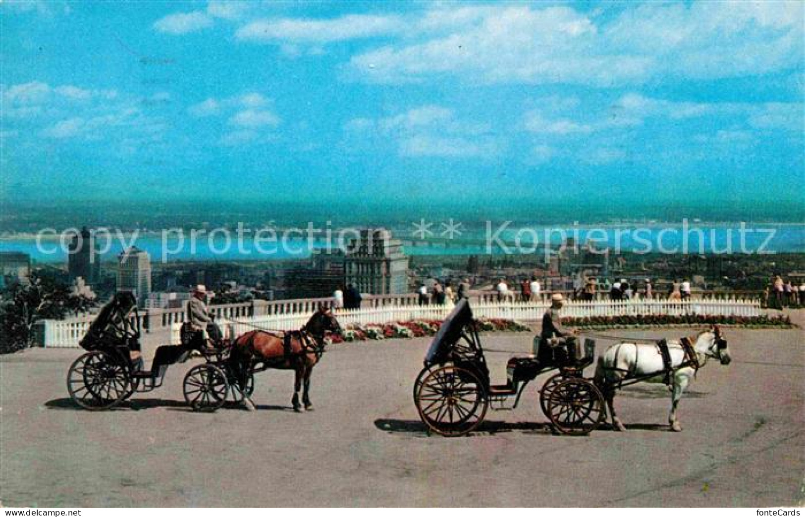 72766970 Montreal Quebec Old French Horsedrawn Carriages On Mount Royal Montreal - Non Classés