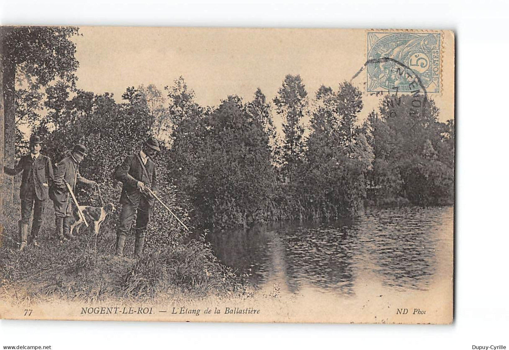 NOGENT LE ROI - L'Etang De La Ballastière - état - Nogent Le Roi