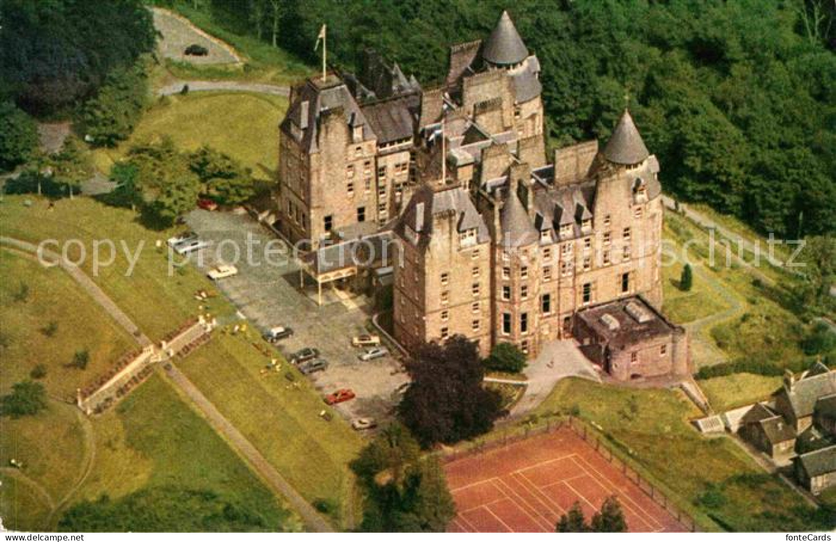 72766896 Pitlochry Fliegeraufnahme Atholl Palace Hotel Perth & Kinross - Altri & Non Classificati