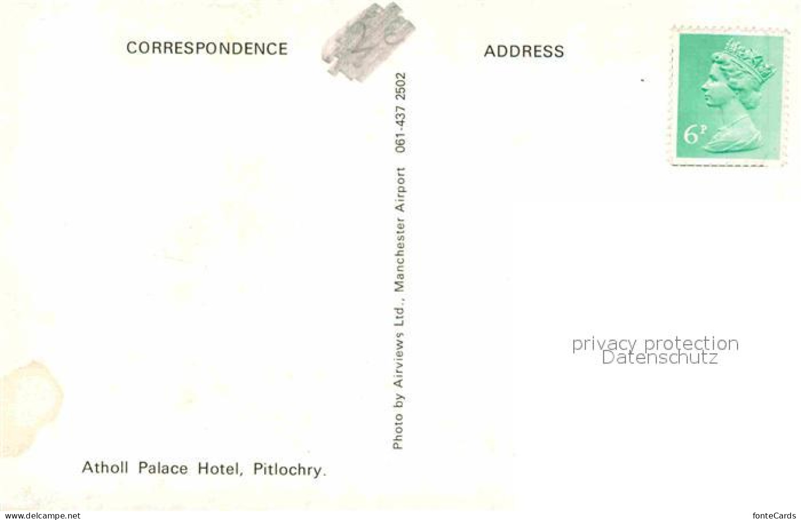 72766896 Pitlochry Fliegeraufnahme Atholl Palace Hotel Perth & Kinross - Altri & Non Classificati