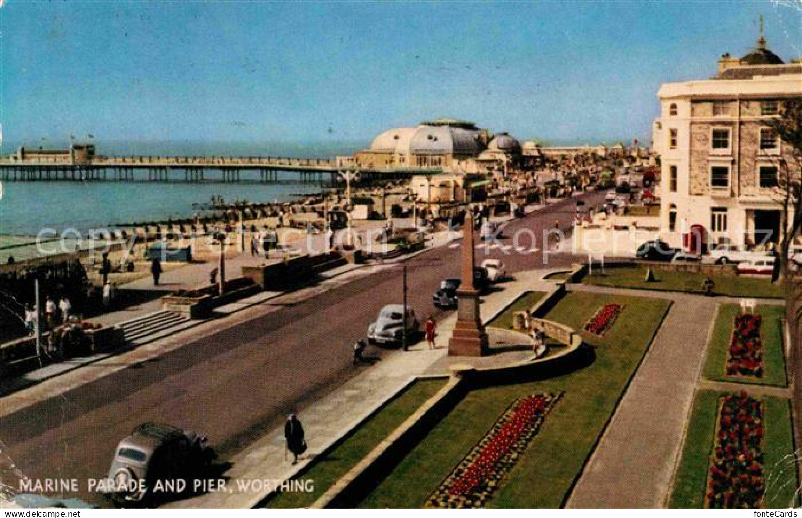 72766887 Worthing West Sussex Marine Parade And Pier  - Andere & Zonder Classificatie