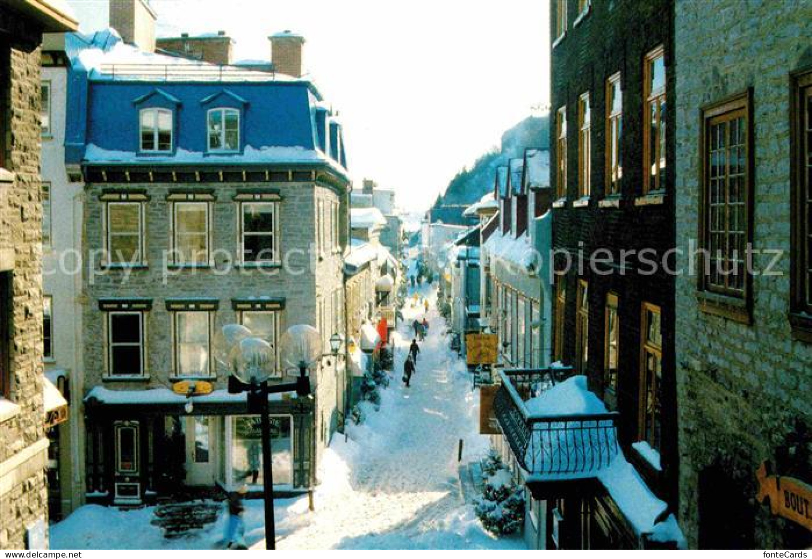 72766060 Quebec Sous-le-Fort And Petit Champlain Streets Quebec - Non Classés