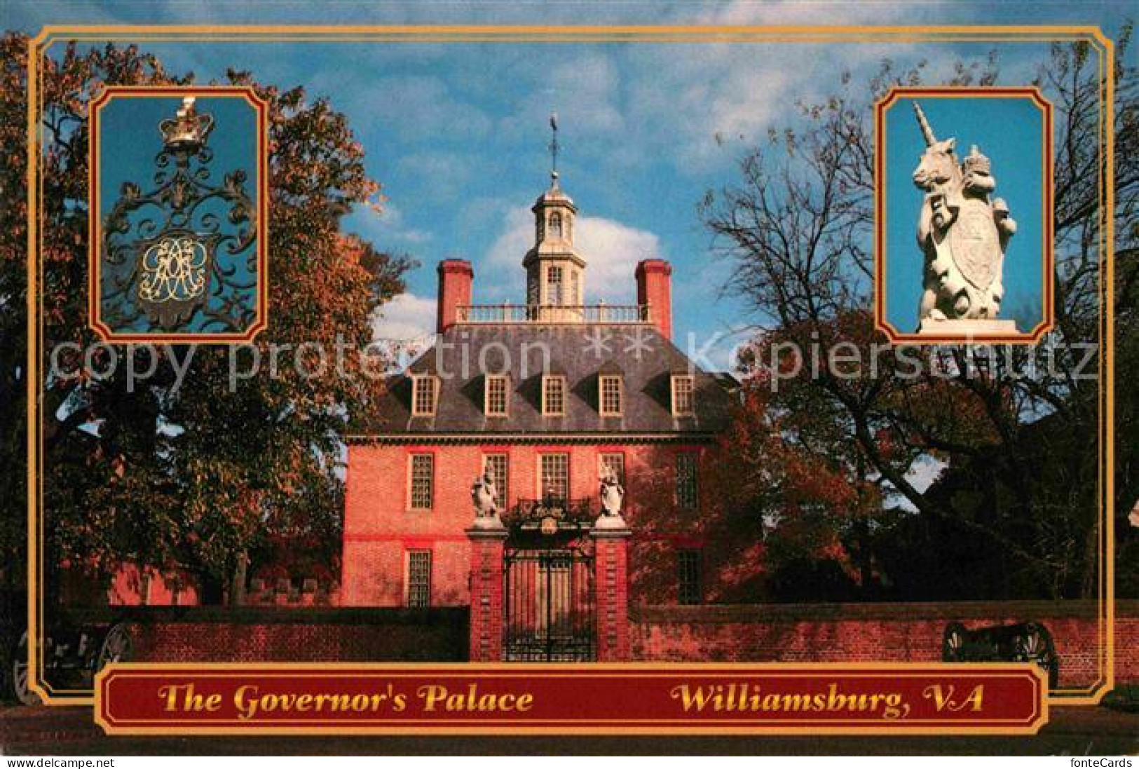 72765445 Williamsburg_Virginia Governors Palace - Sonstige & Ohne Zuordnung