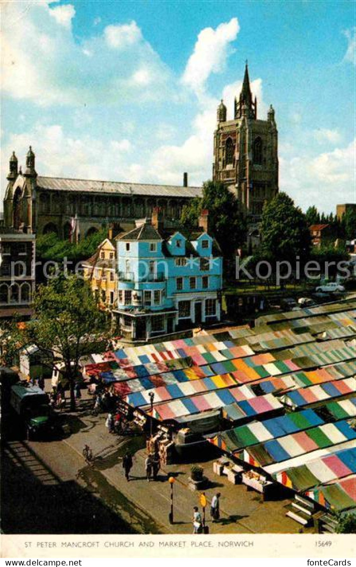 72765423 Norwich UK St. Peter Mancroft Church Market Place   - Altri & Non Classificati