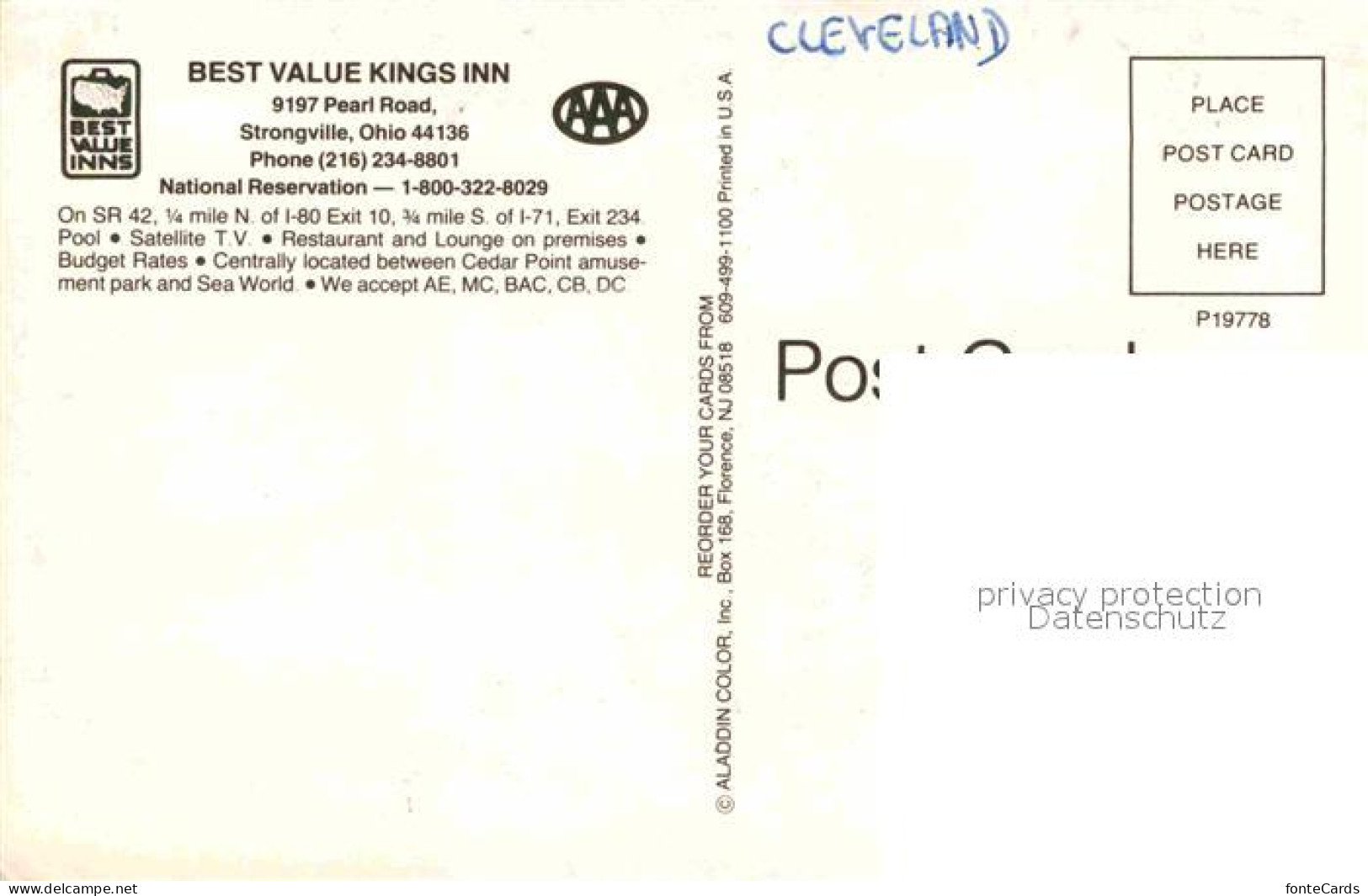 72765418 Ohio Best Value Kings Inn  - Andere & Zonder Classificatie