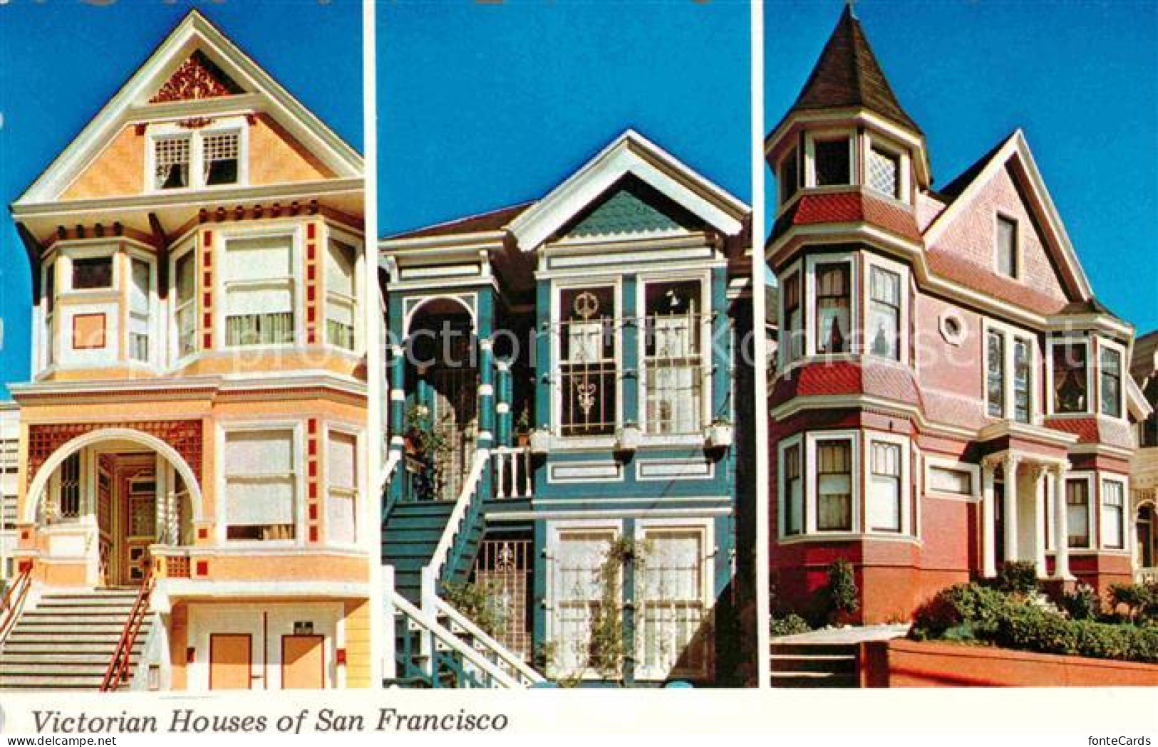 72764155 San_Francisco_California Victorian Houses  - Altri & Non Classificati