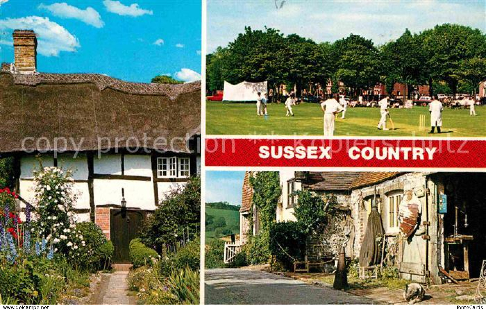72764008 Chichester West Sussex Sussex Country Cricket Club Old Houses Farm Hous - Andere & Zonder Classificatie