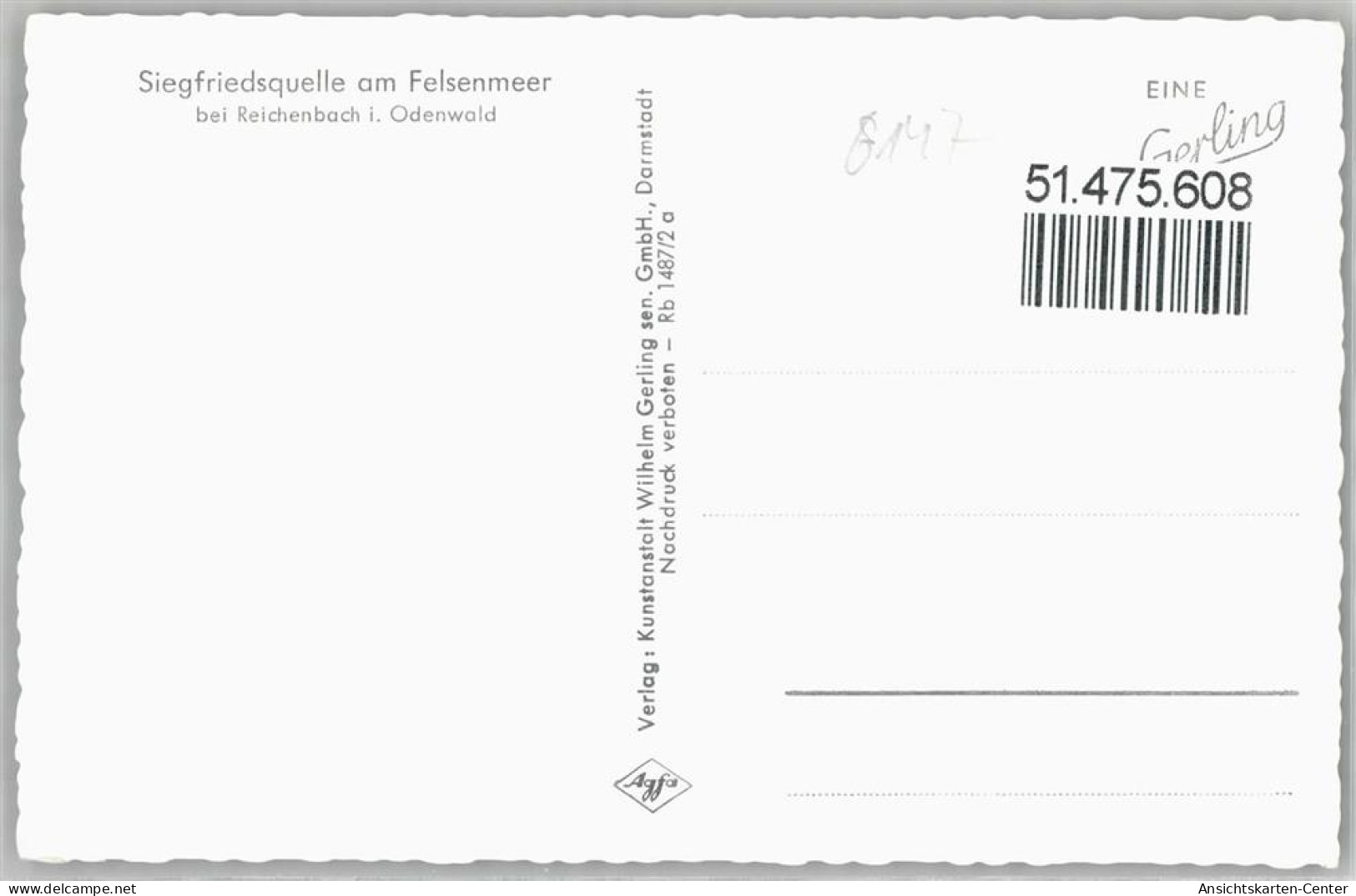 51475608 - Reichenbach , Odenw - Sonstige & Ohne Zuordnung