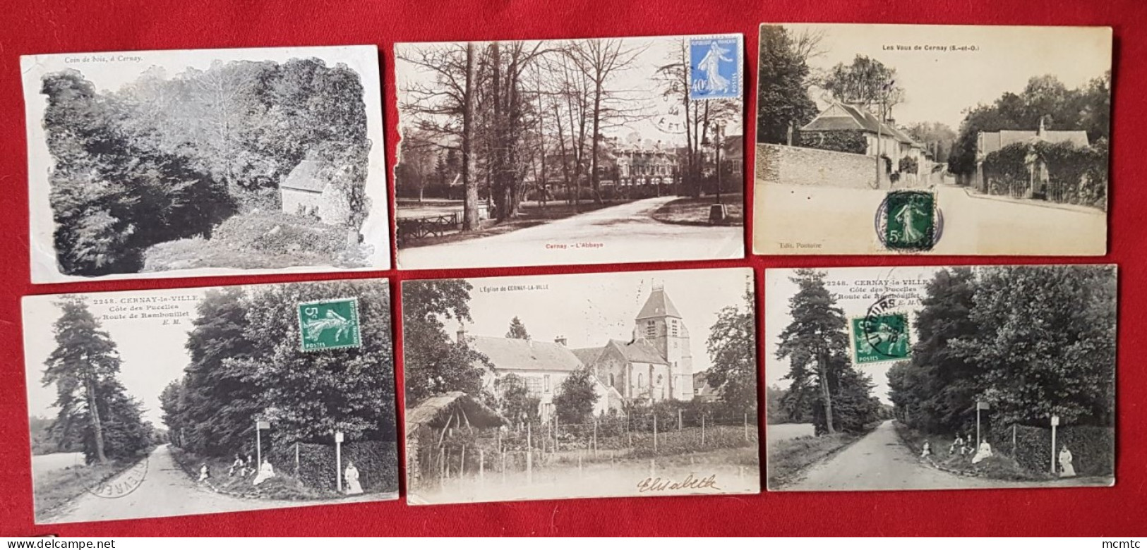 9 Cartes -   Cernay-la-Ville - ( 78 -  Yvelines ) - Cernay-la-Ville