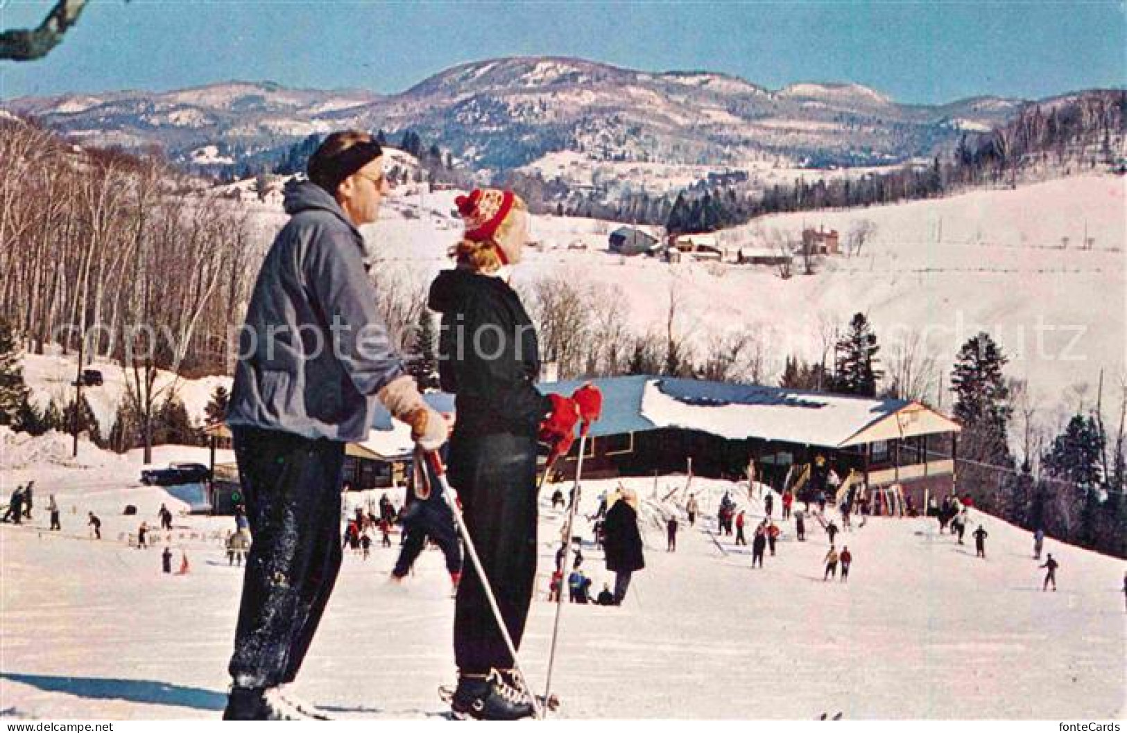 72763425 Quebec The Mont Gabriel Club Skiers Paradise Quebec - Unclassified