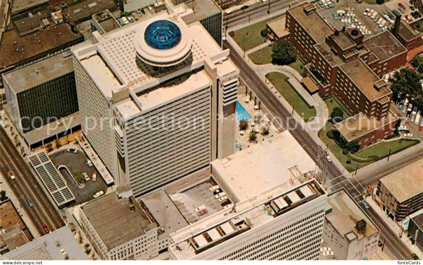 72763402 Atlanta_Georgia Regency Hyatt House Aerial View - Andere & Zonder Classificatie
