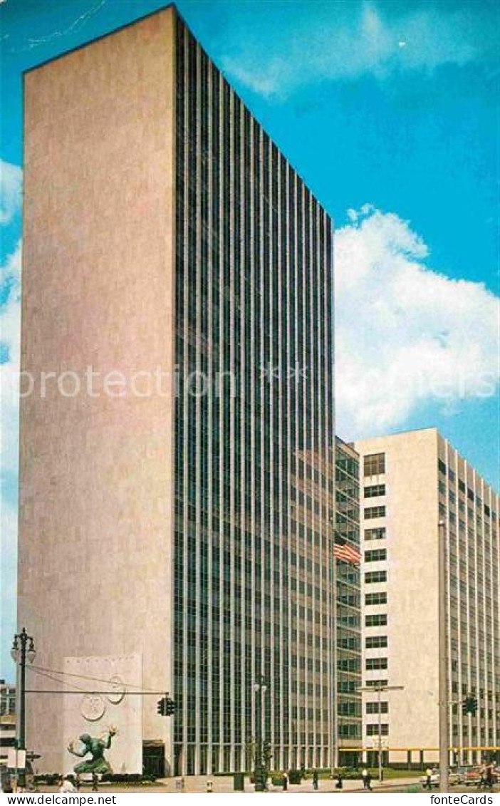 72763401 Detroit_Michigan City County Building - Andere & Zonder Classificatie