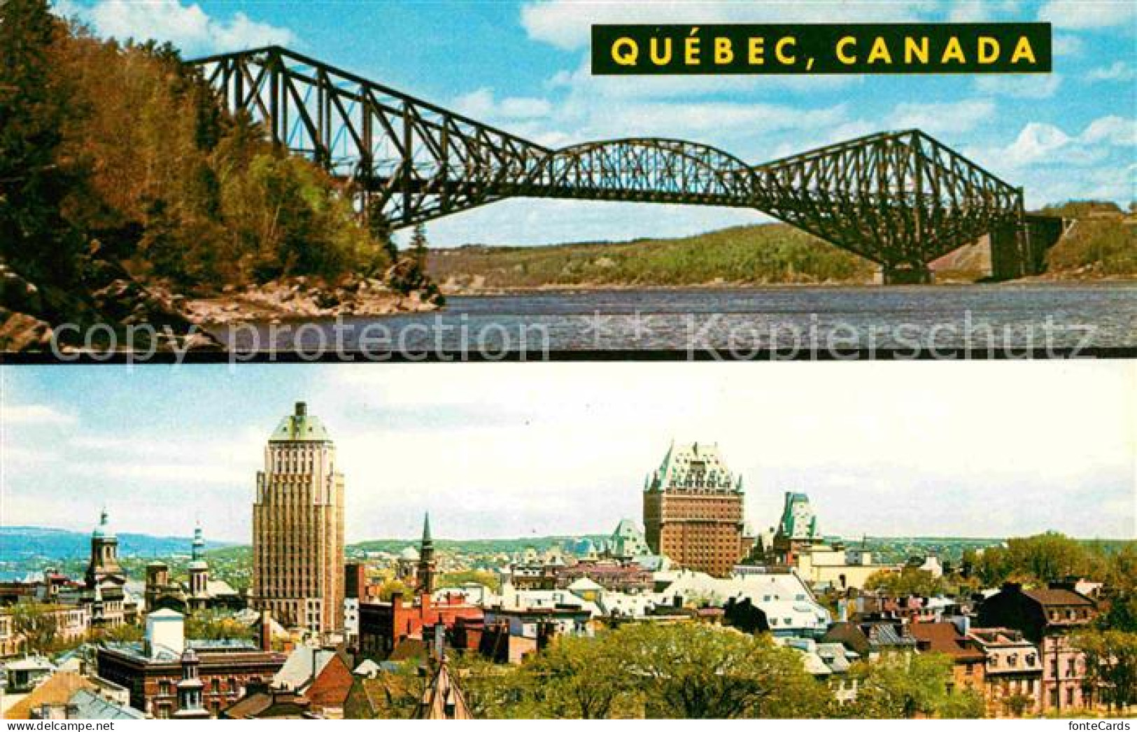 72763344 Quebec Pont De Quebec Coup D Oeil Sur La Ville Quebec - Ohne Zuordnung