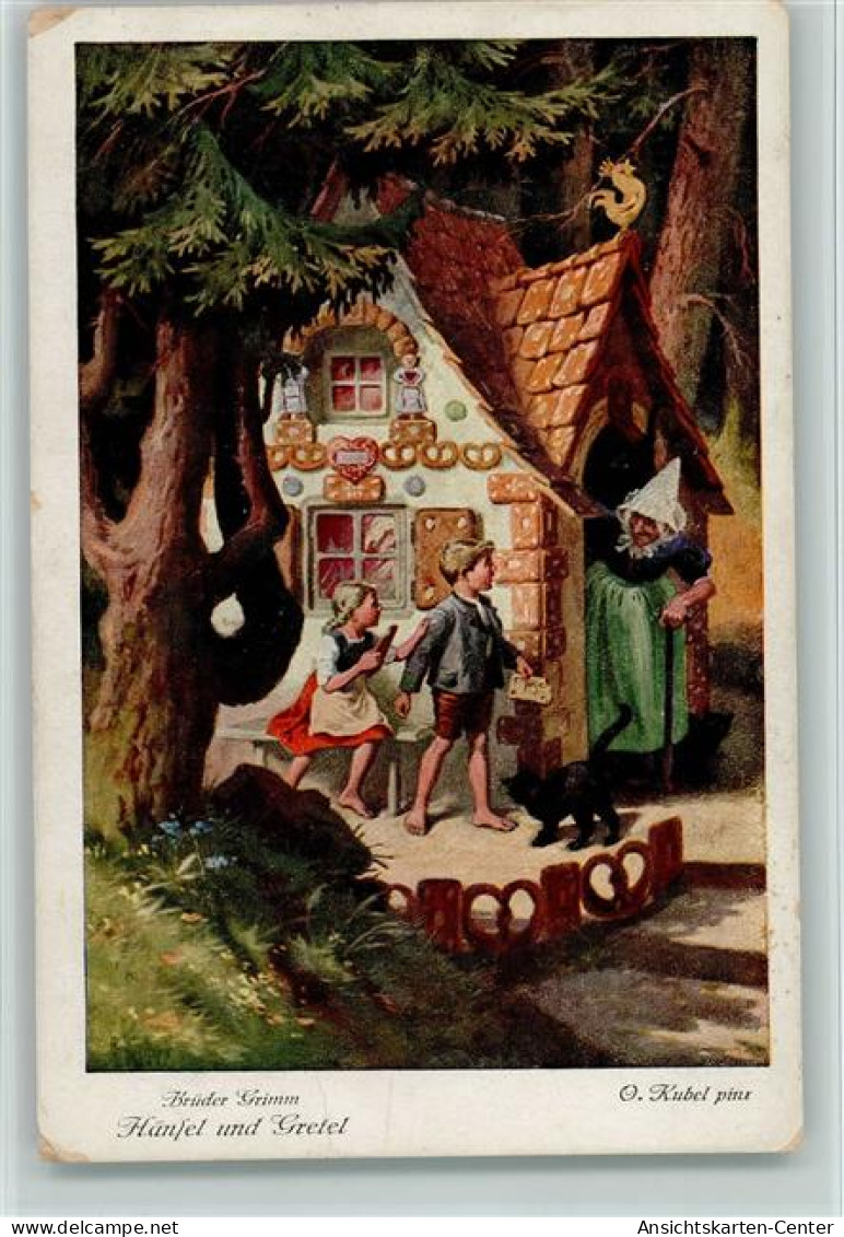 11027908 - Maerchen Sign Kubel - Nr. 3 Haensel Und Gretel - Fairy Tales, Popular Stories & Legends