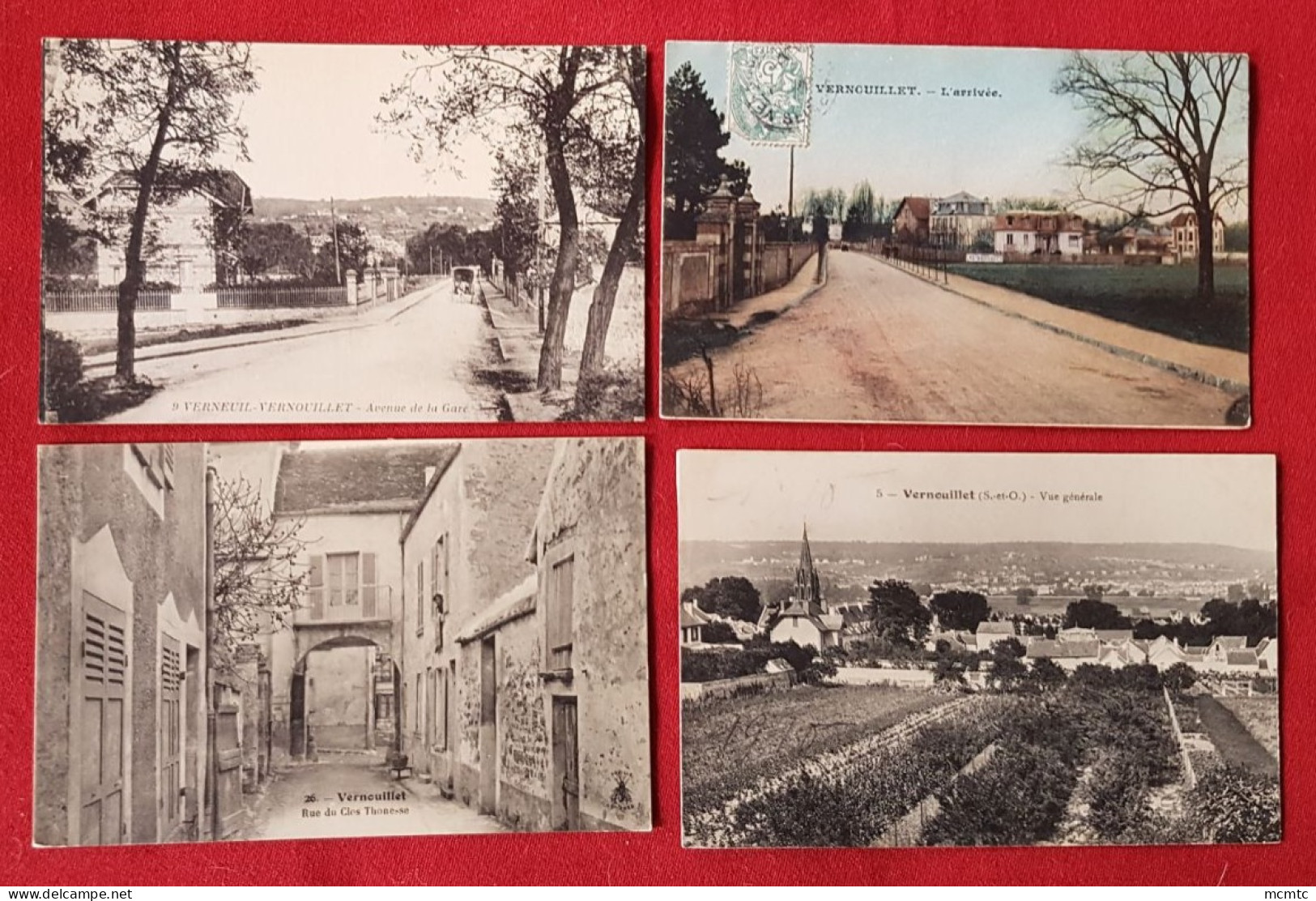 14 Cartes -   Vernouillet - ( 78 -  Yvelines ) - Sonstige & Ohne Zuordnung