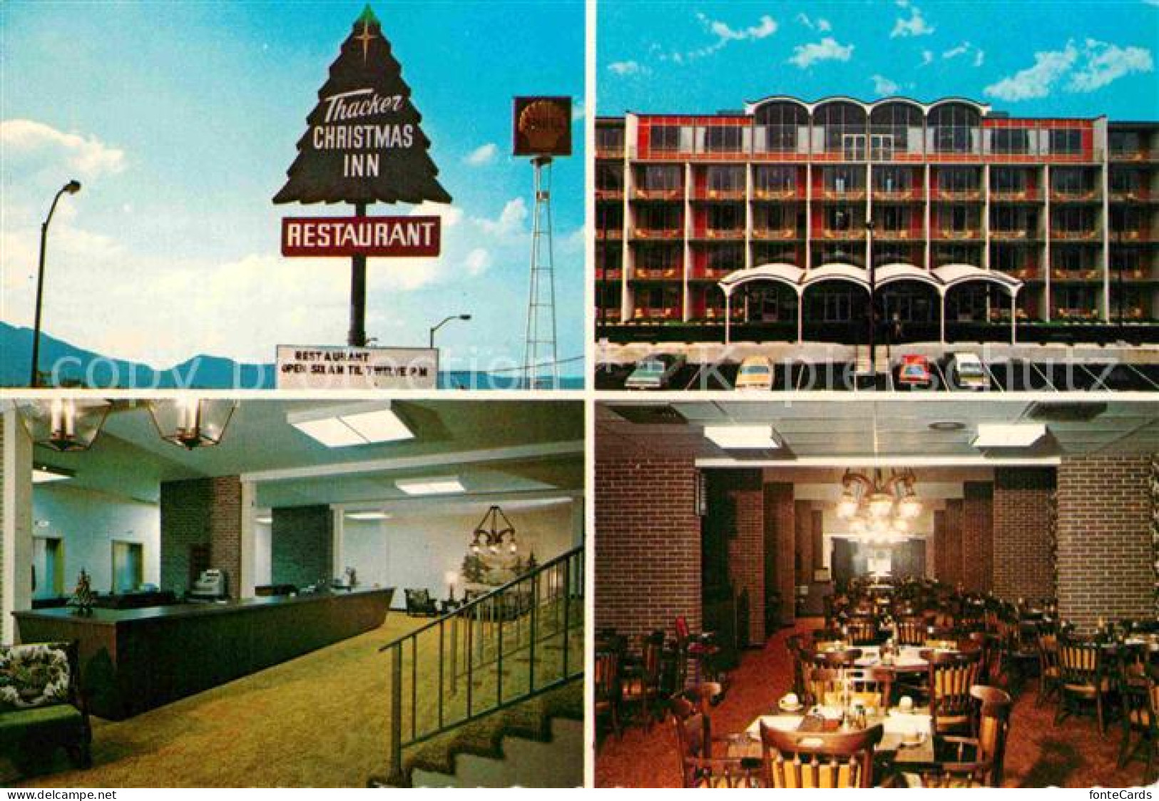 72758842 Caryville_Tennessee Thacker Christmas Inn Rezeption Gastraum - Altri & Non Classificati