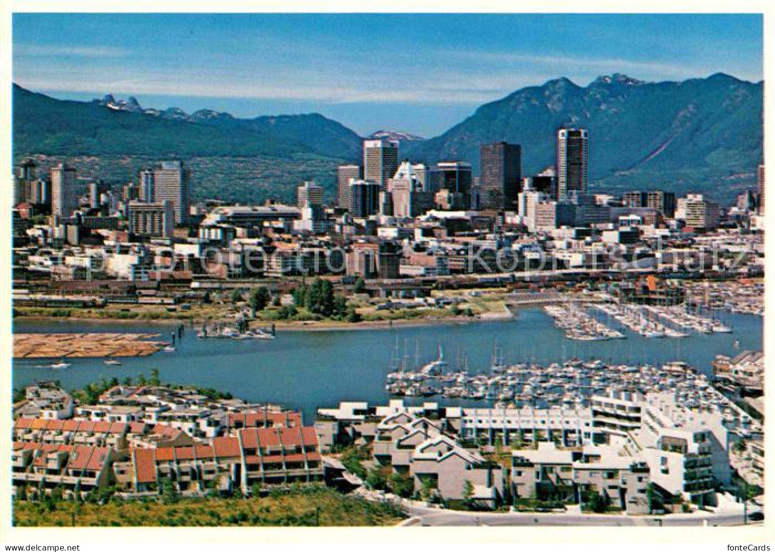 72758486 Vancouver British Columbia False Creek Hafen Panorama Vancouver - Ohne Zuordnung