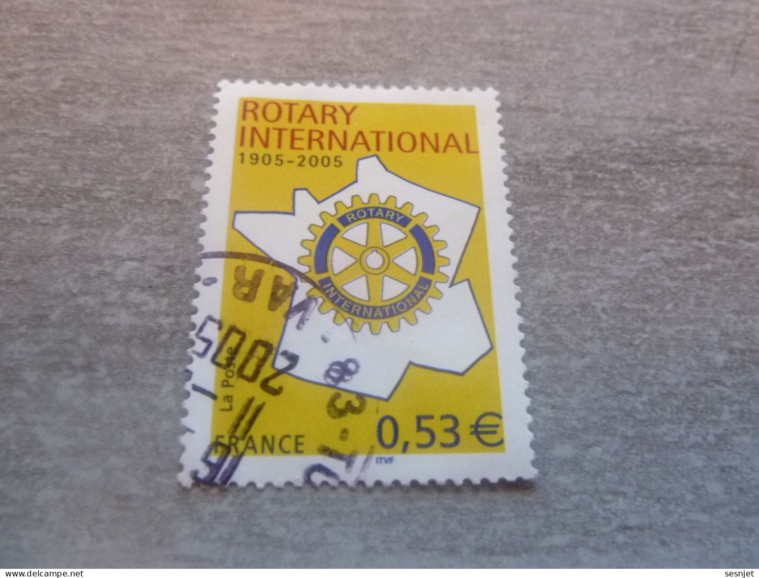 Centenaire Du Rotary Club International - 0.53 € - Yt 3750 - Multicolore - Oblitéré - Année 2005 - - Usados