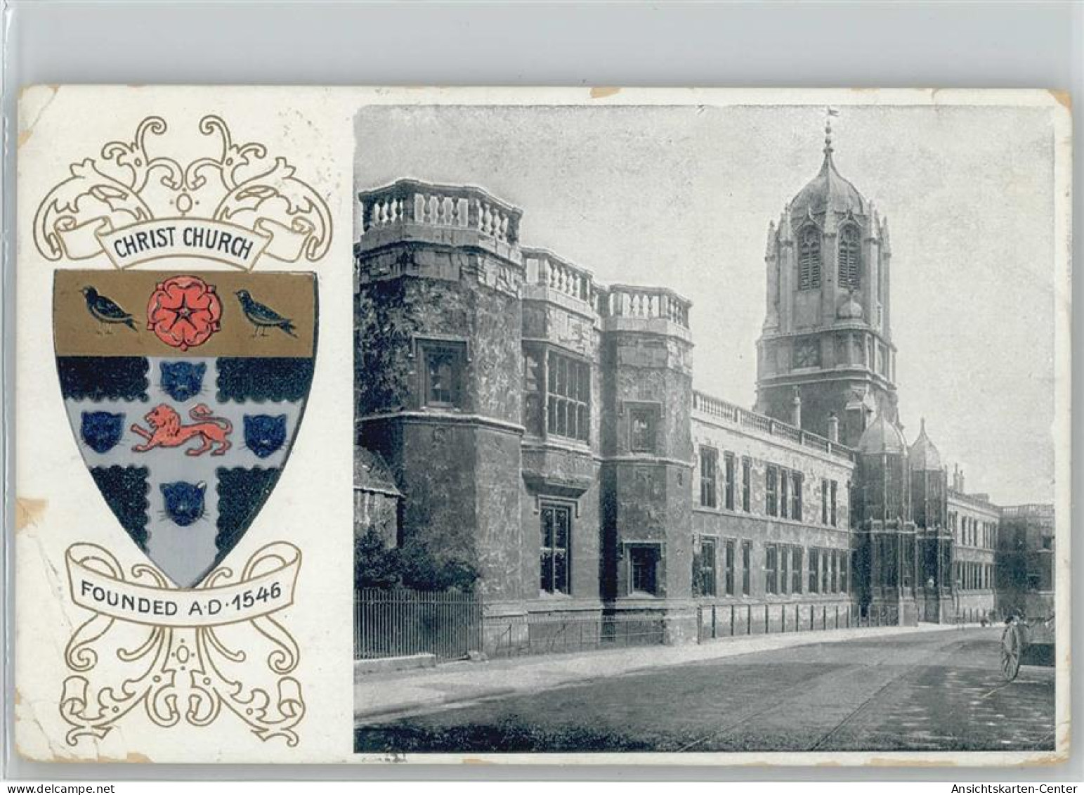 12006108 - Wappen Christ Church  1907 AK - Other & Unclassified