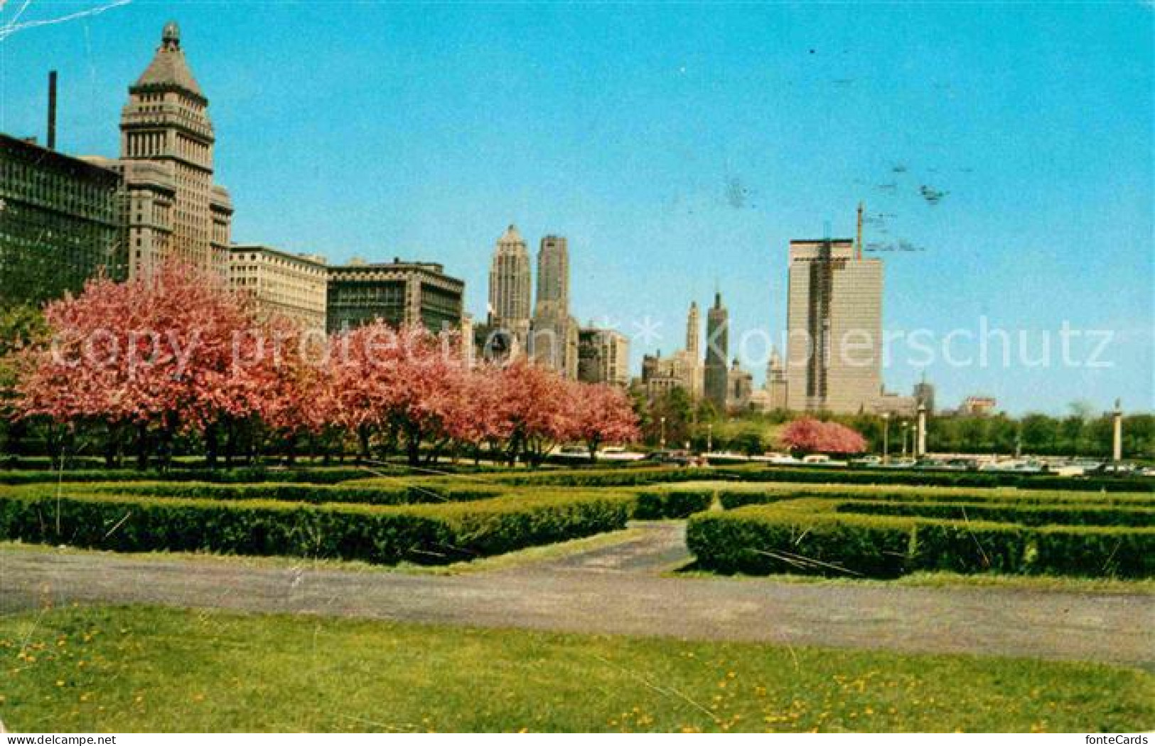 72756842 Chicago_Illinois Grant Park Skyline  - Sonstige & Ohne Zuordnung