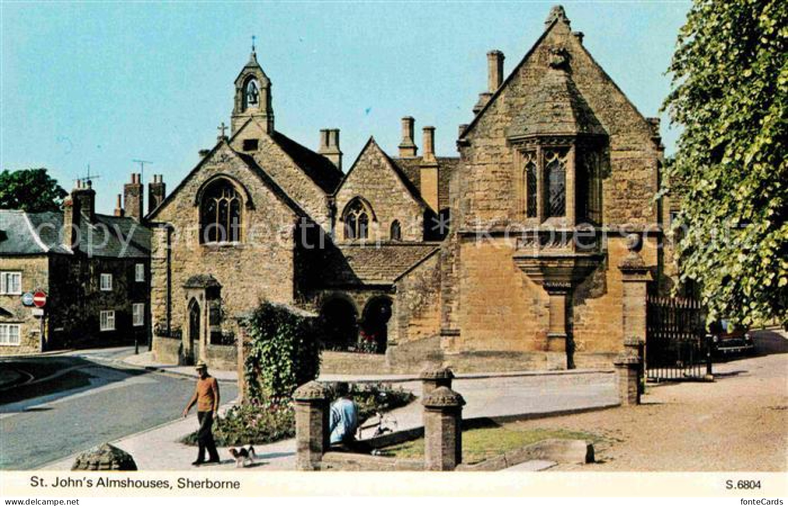 72756362 Sherborne West Dorset Saint John Almshouses Sherborne West Dorset - Other & Unclassified