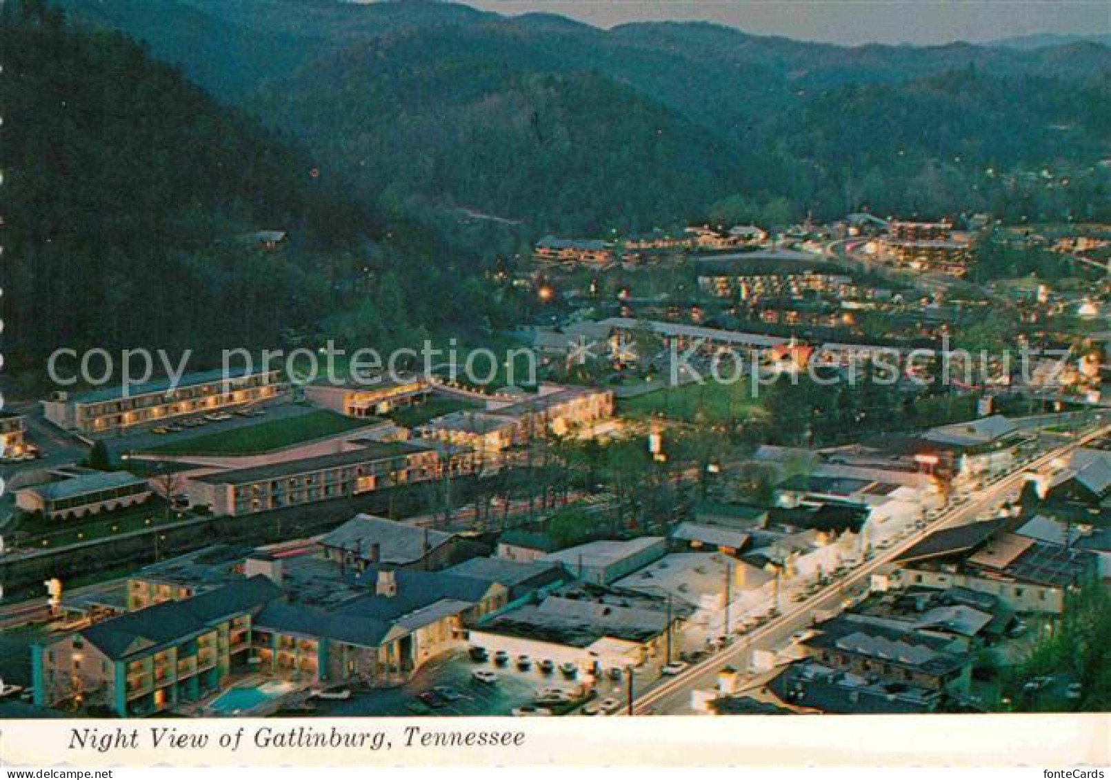 72755629 Gatlinburg Night View - Andere & Zonder Classificatie