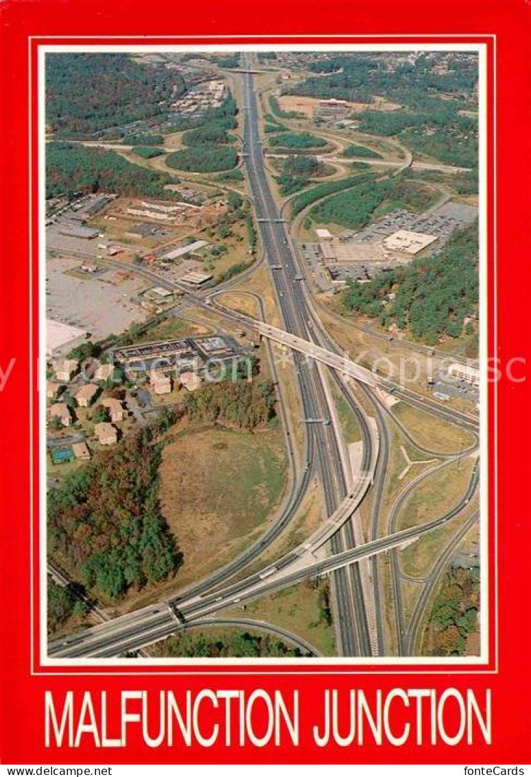 72755601 Columbia_South_Carolina Malfunction Junction Fliegeraufnahme - Andere & Zonder Classificatie