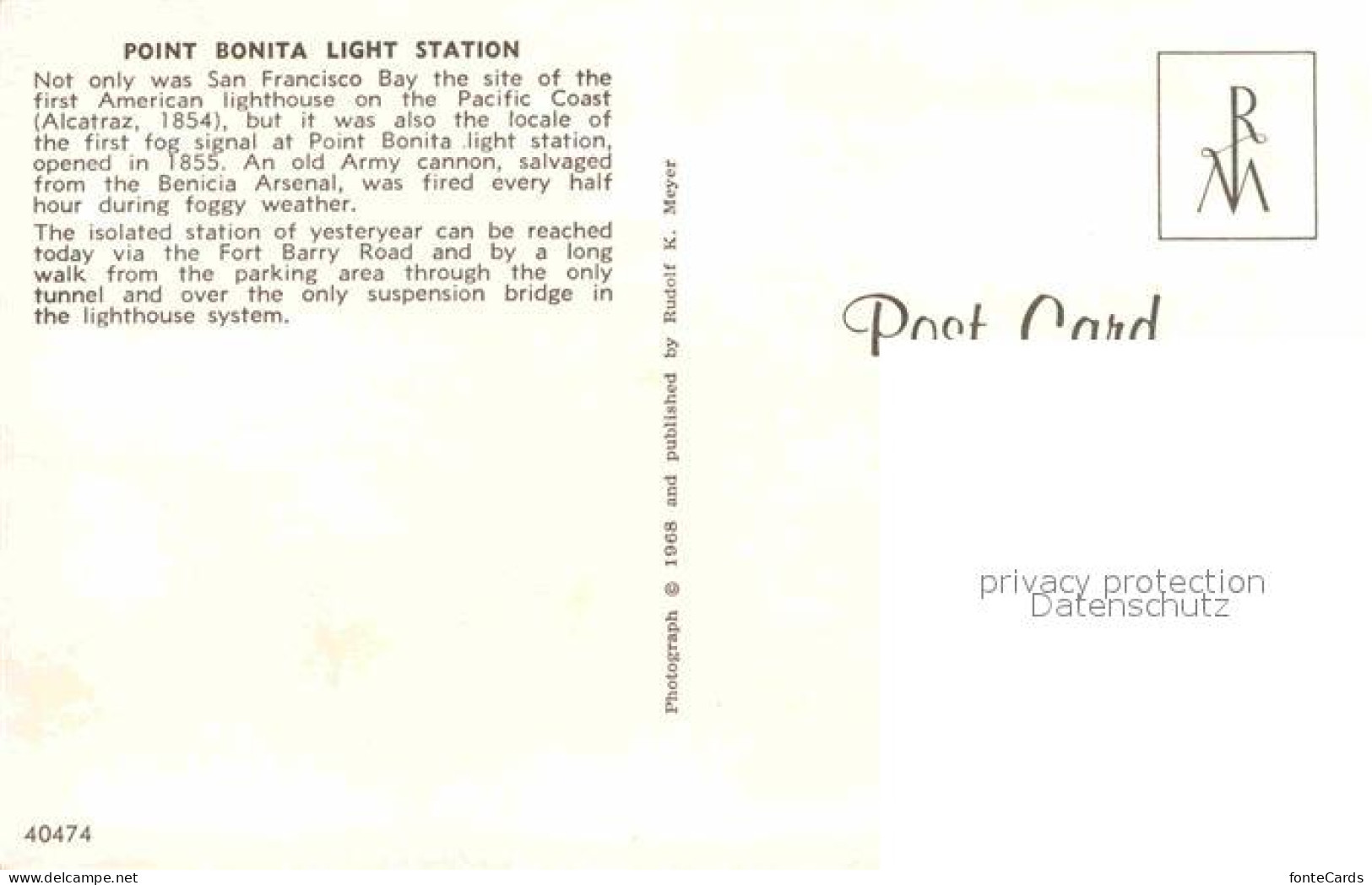 72754137 San_Francisco_California Point Bonita Light Station Alcatraz - Other & Unclassified