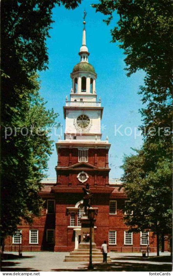 72753333 Philadelphia Pennsylvania Independence Hall  Philadelphia Pennsylvania - Autres & Non Classés