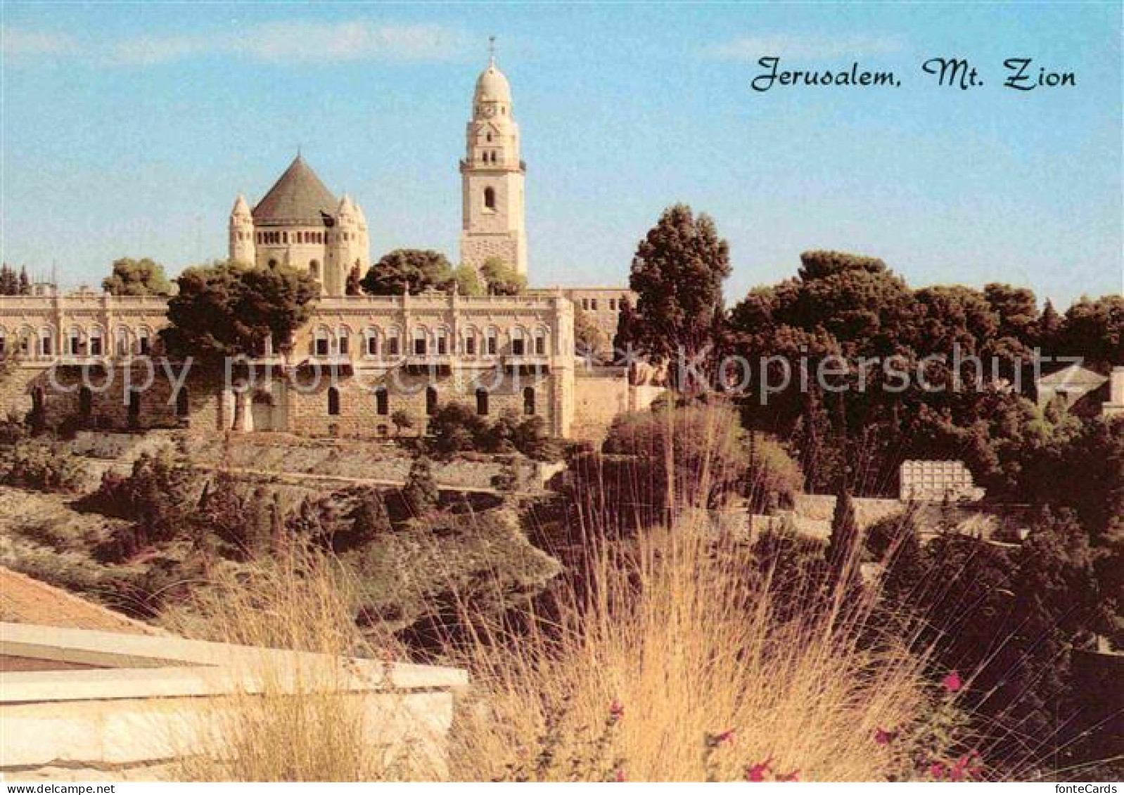 72751389 Jerusalem Yerushalayim Mount Zion Stadtmauer  Israel - Israel