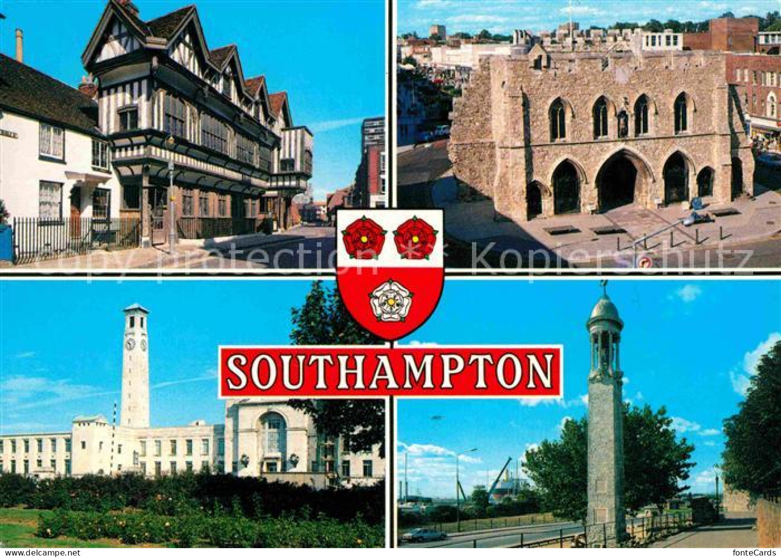 72751033 Southampton Schloss Tuerme  Southampton - Andere & Zonder Classificatie