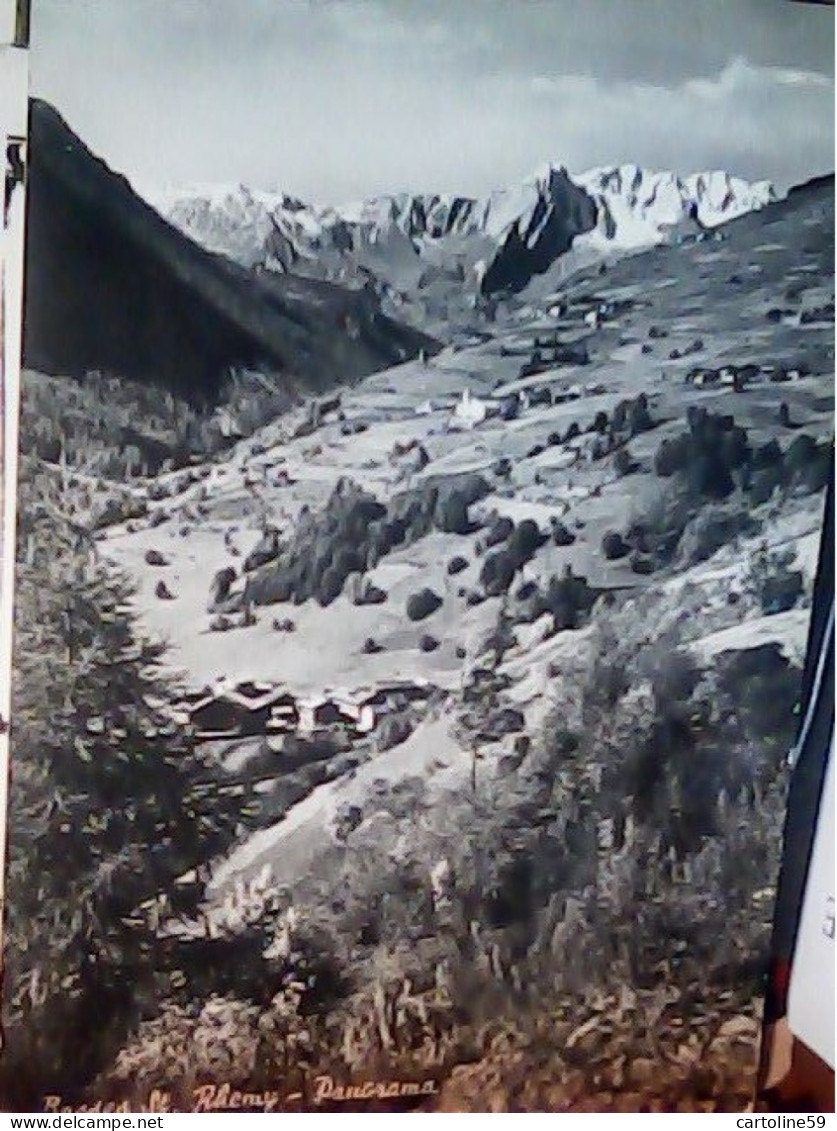 SAINT RHEMY EN BOSSES - AOSTA - PANORAMA V1965 JV6510 - Autres & Non Classés