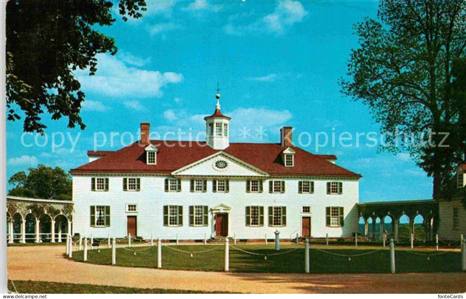 72749701 Mount_Vernon_Virginia Westfront - Andere & Zonder Classificatie