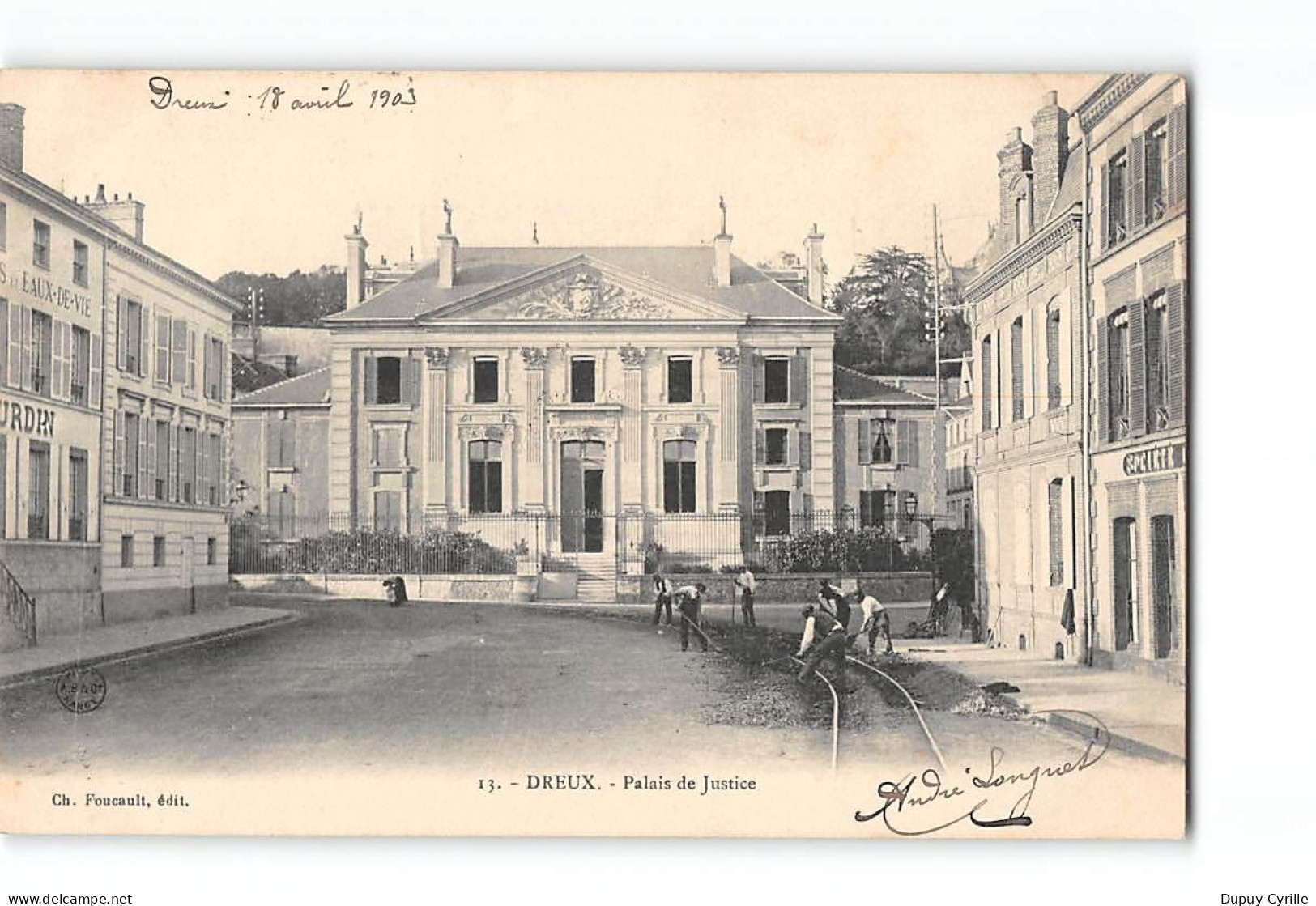 DREUX - Palais De Justice - Très Bon état - Dreux