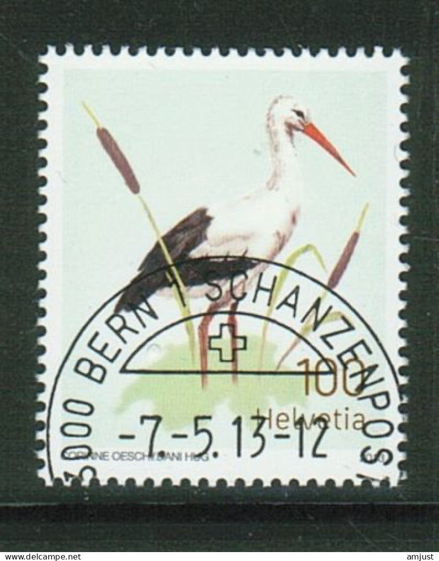 Suisse /Schweiz/Svizzera // 2013 // Cigogne Blanchee  Oblitéré No. 1466 - Gebraucht