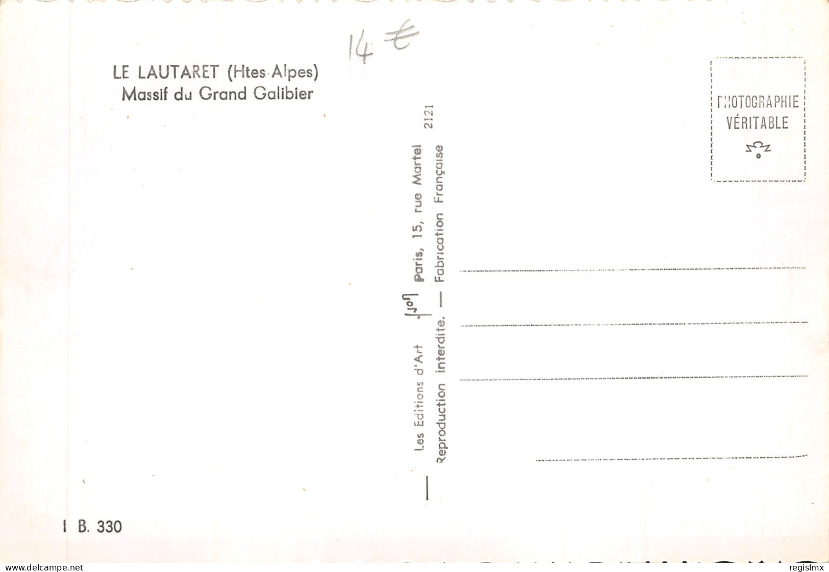 05-LE GRAND GALIBIER-N°T549-B/0337 - Other & Unclassified