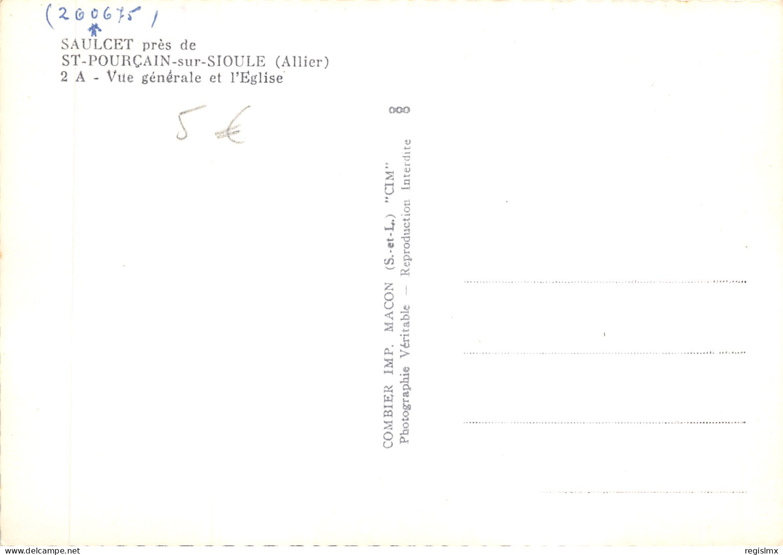 03-SAINT POURCAIN SUR SIOULE-N°T549-A/0349 - Other & Unclassified