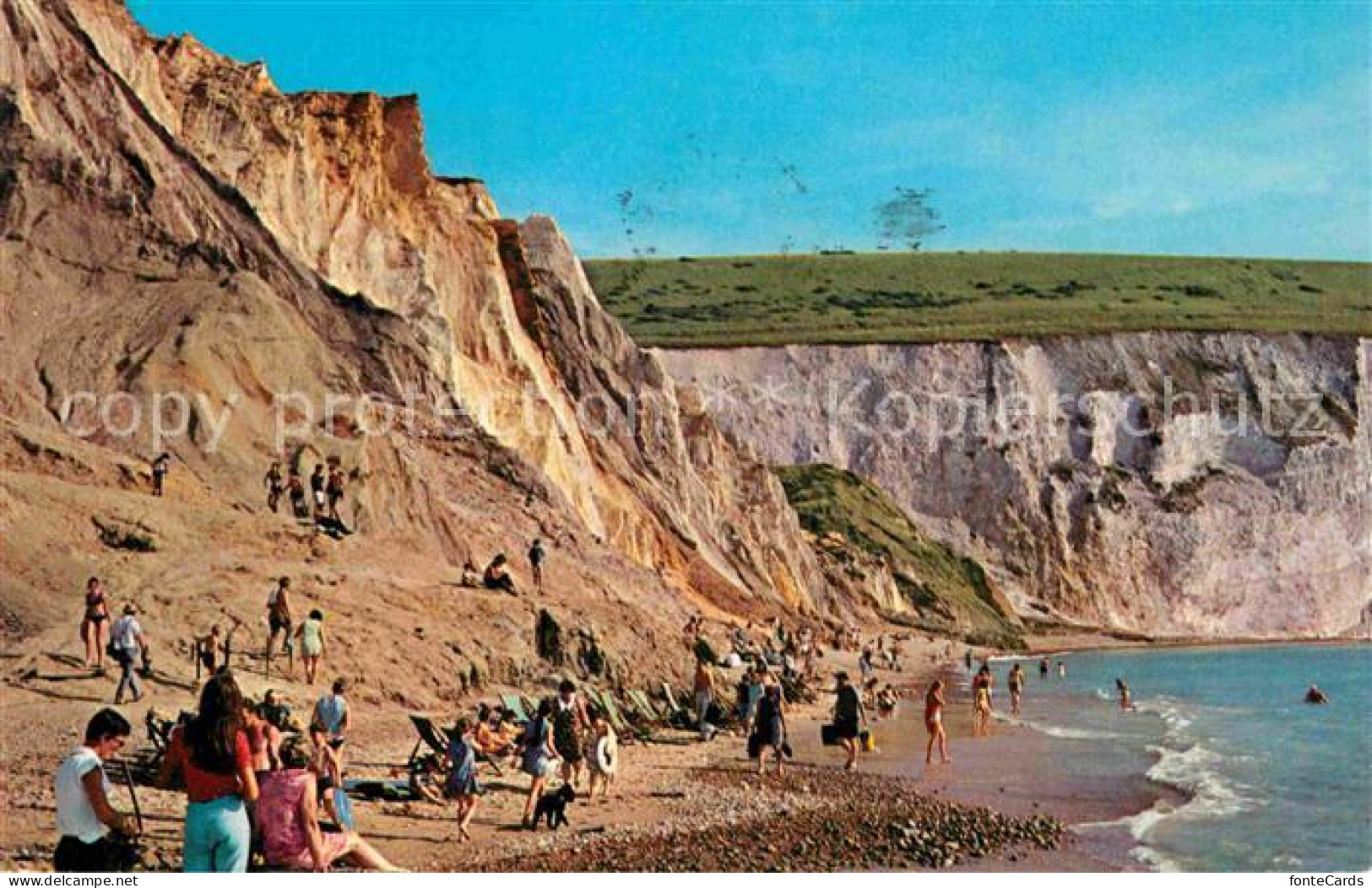 72748244 Alum Bay Isle Of Wight Coloured Cliffs Alum Bay Isle Of Wight - Autres & Non Classés