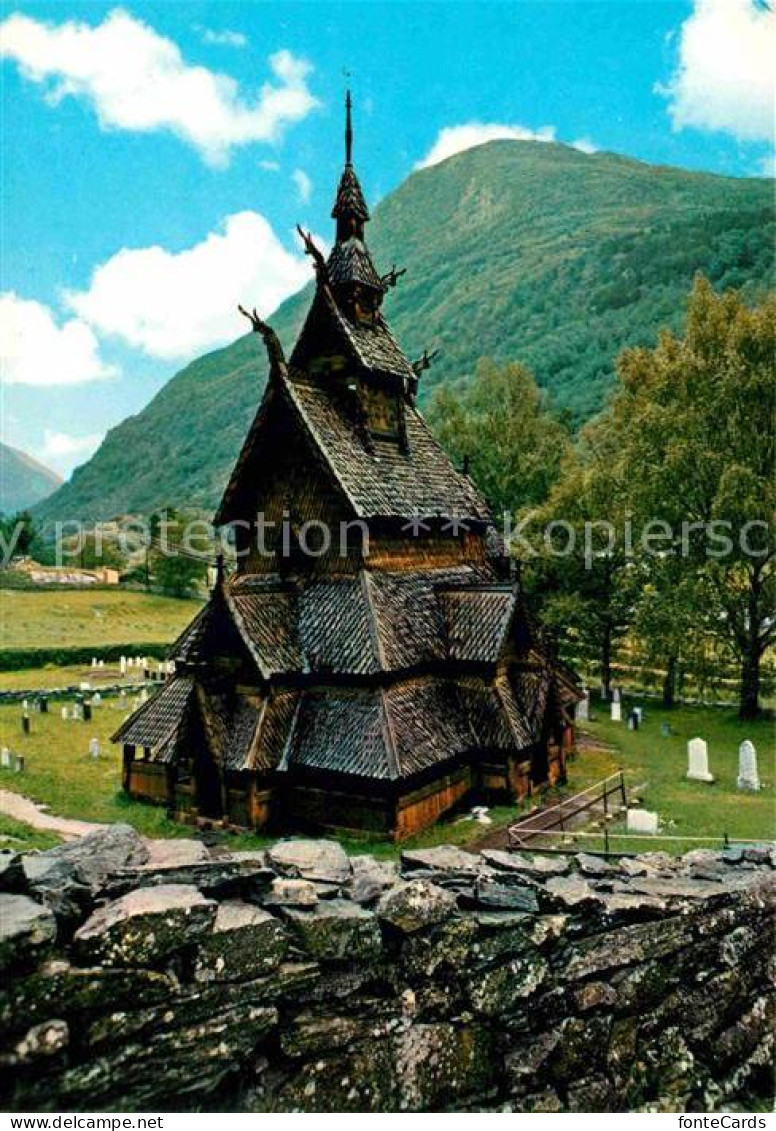 72748151 Borgund Stavkirke Stabkirche Borgund - Norvège