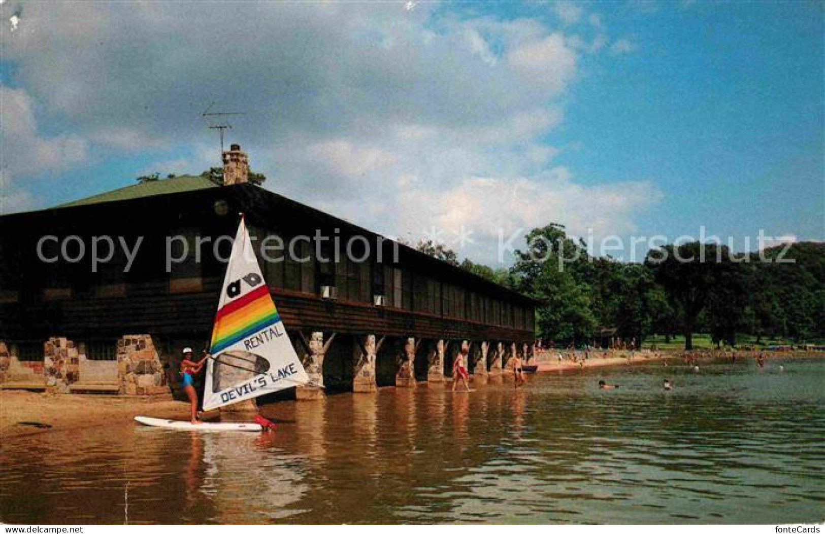 72748062 Madison_Wisconsin North Shore Chalet Devils Lake State Park Windsurfen - Andere & Zonder Classificatie