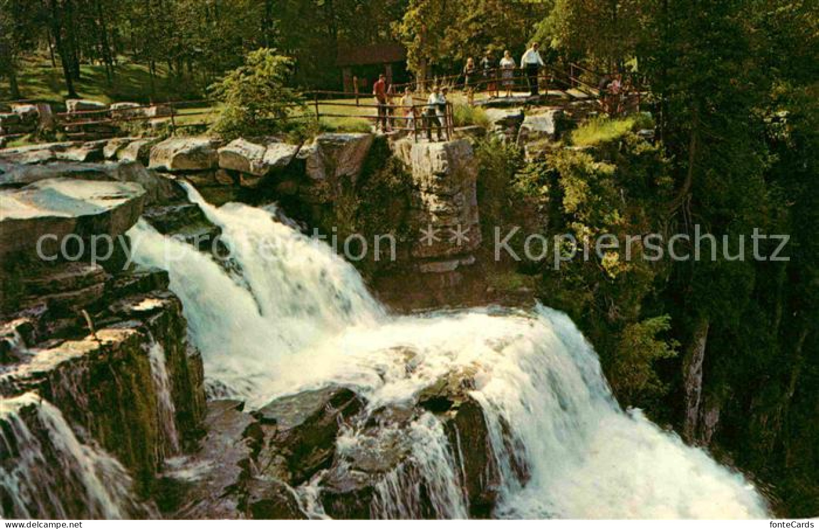 72748050 Chittenango Chittenango Falls State Park Wasserfall - Sonstige & Ohne Zuordnung