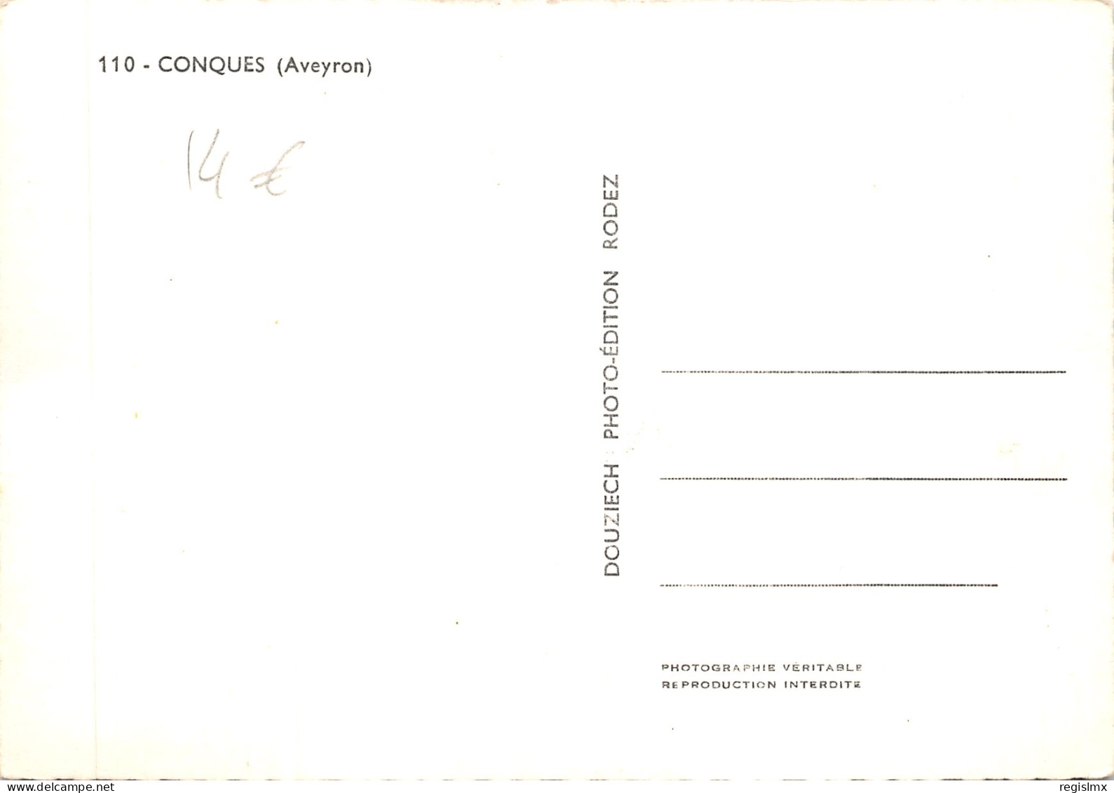 12-CONQUES-N°T550-D/0223 - Other & Unclassified