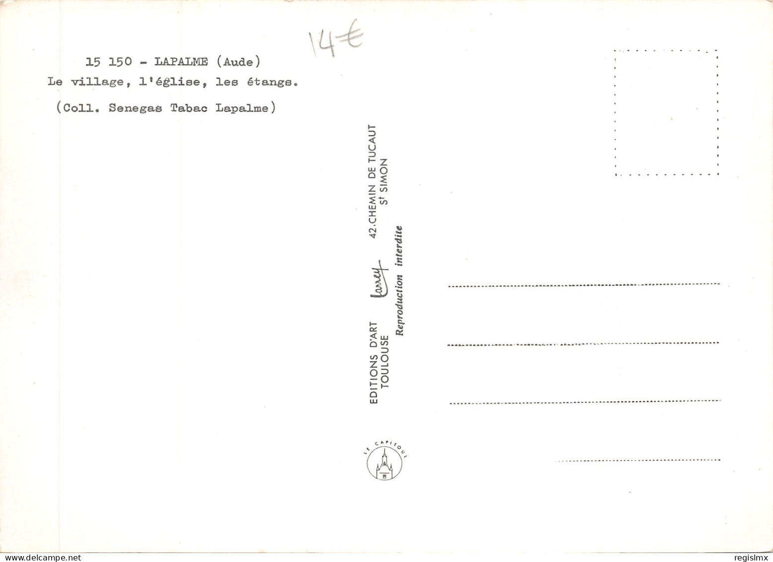11-LAPALME-N°T550-D/0119 - Other & Unclassified